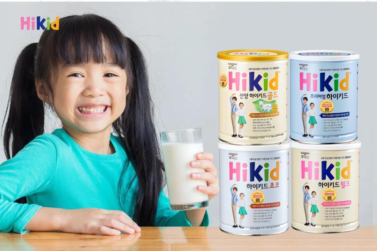 cách pha sữa hikid