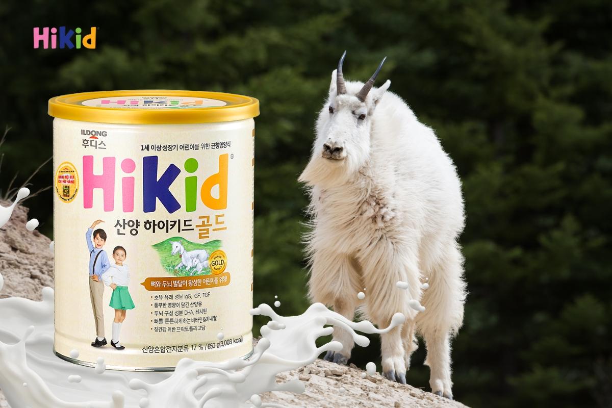 tìm hiểu sữa Hikid dê có tốt không
