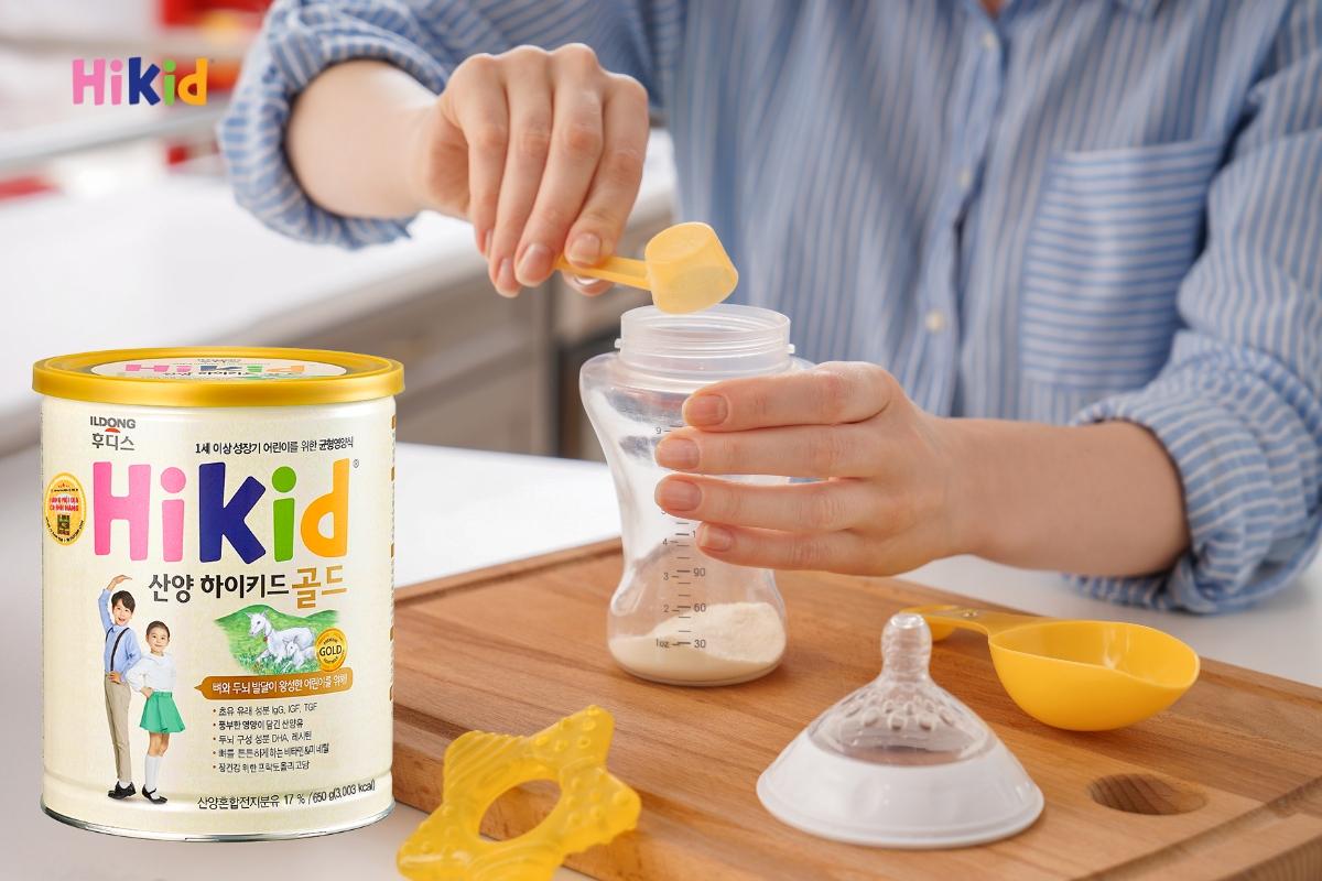 sữa Hikid dê có tốt không