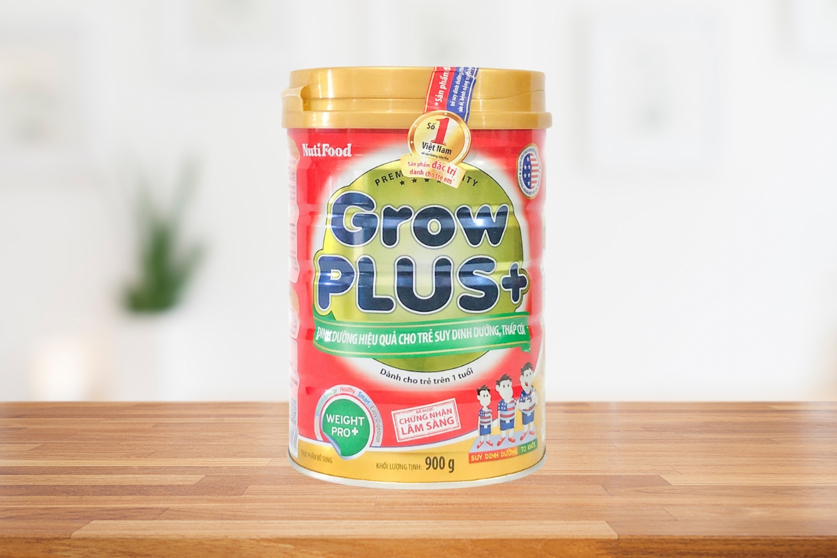 Sữa tăng chiều cao cho trẻ Nutifood Grow PLUS đỏ 1+