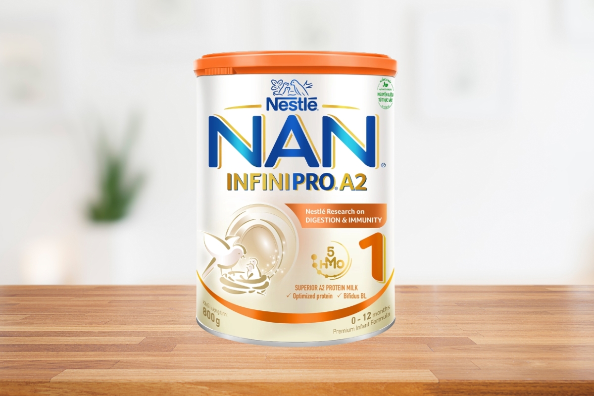 Sữa tăng trưởng chiều cao NAN Infini Pro A2 1