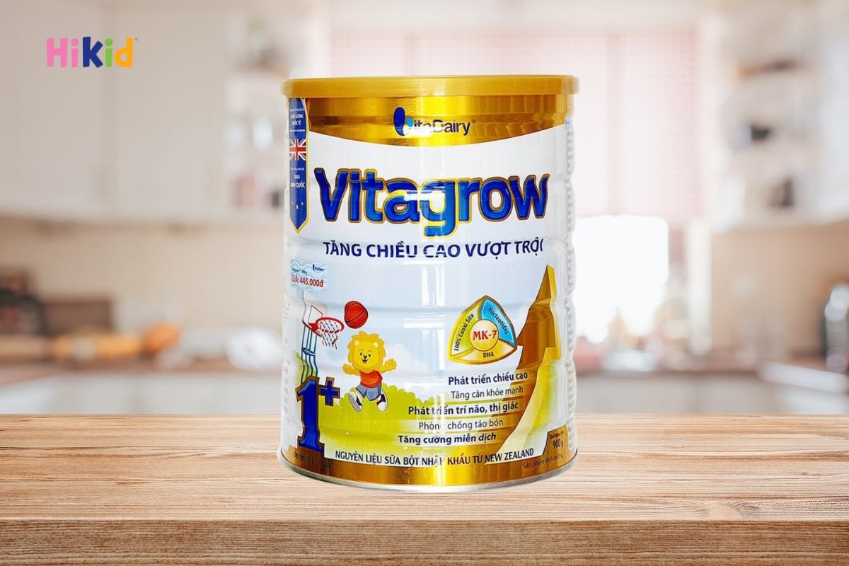 Sữa hỗ trợ tăng chiều cao cho bé 1 tuổi VitaGrow 1+