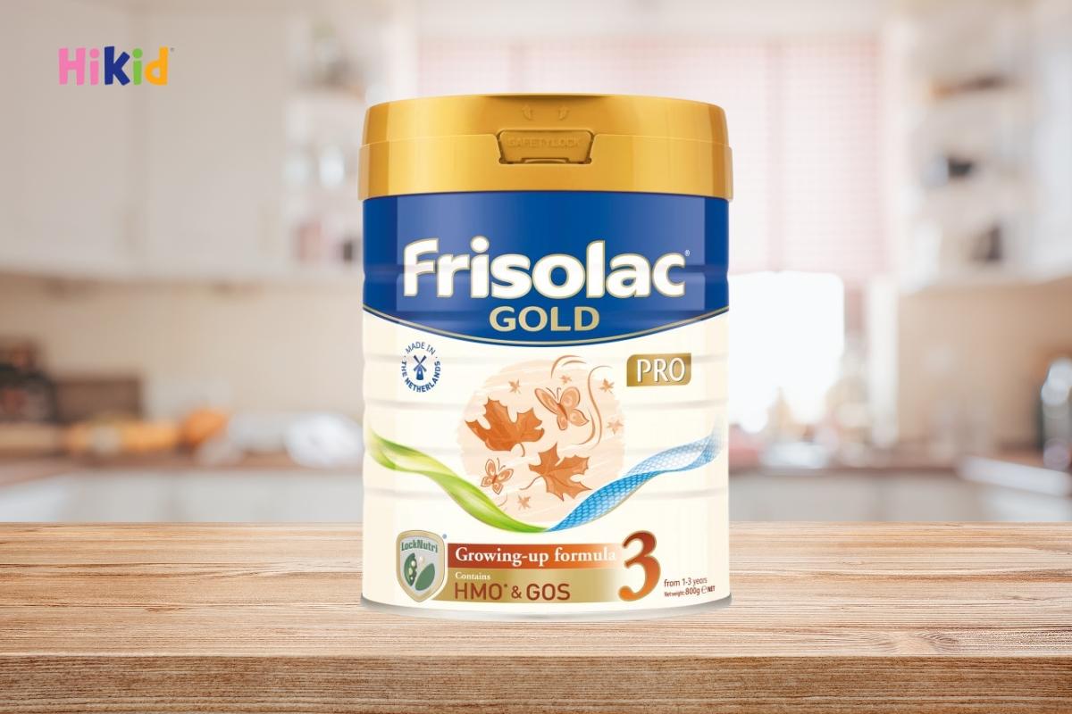 Sữa Frisolac Gold 3 giúp bé 1 tuổi tăng trưởng chiều cao