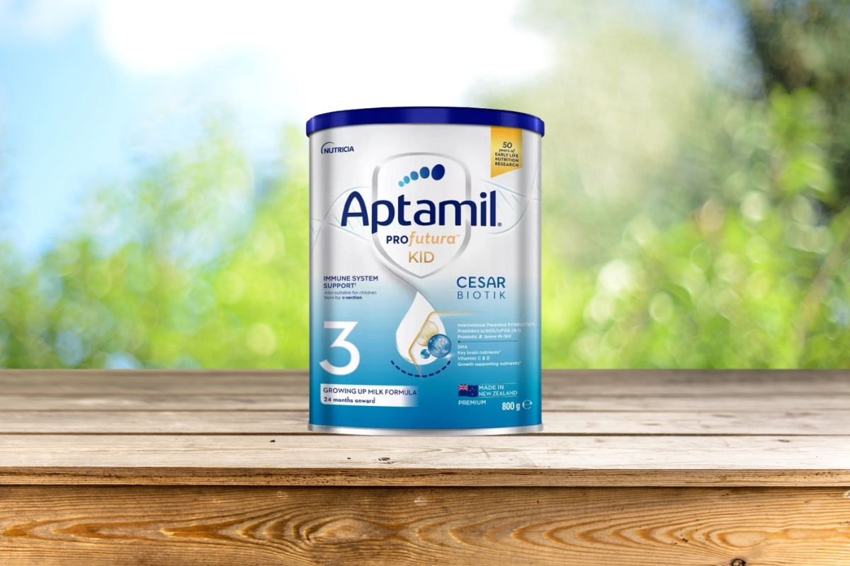 Aptamil là dòng sữa tăng chiều cao cho trẻ từ 1 - 2 tuổi 