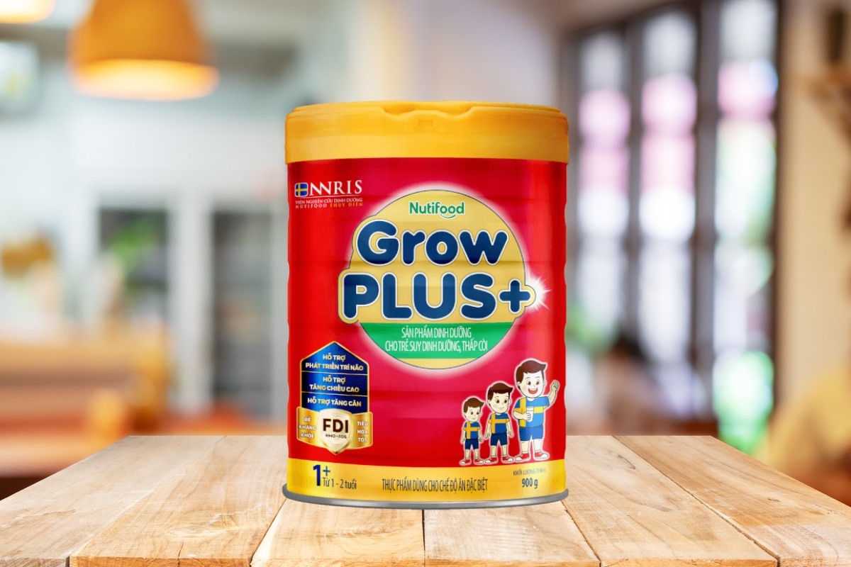 sữa cho trẻ 3 tuổi GrowPLUS+ Đỏ