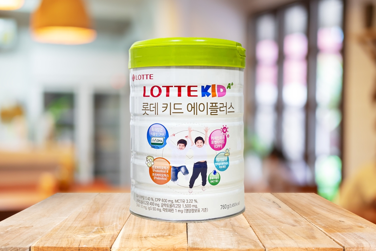 Sữa Lotte Kid A+ hỗ trợ phát triển chiều cao cho bé 3 tuổi hiệu quả
