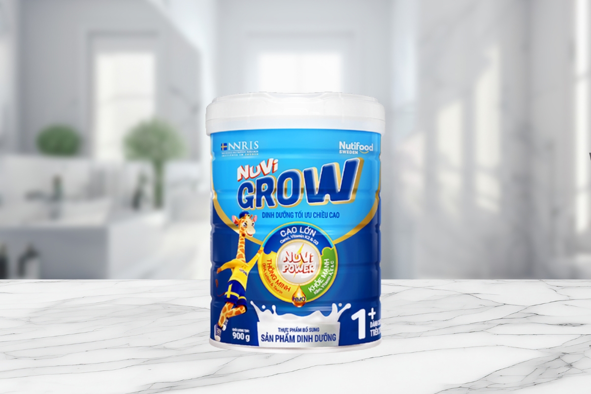 sữa tăng chiều cao cho trẻ 3 tuổi Nuvita Grow