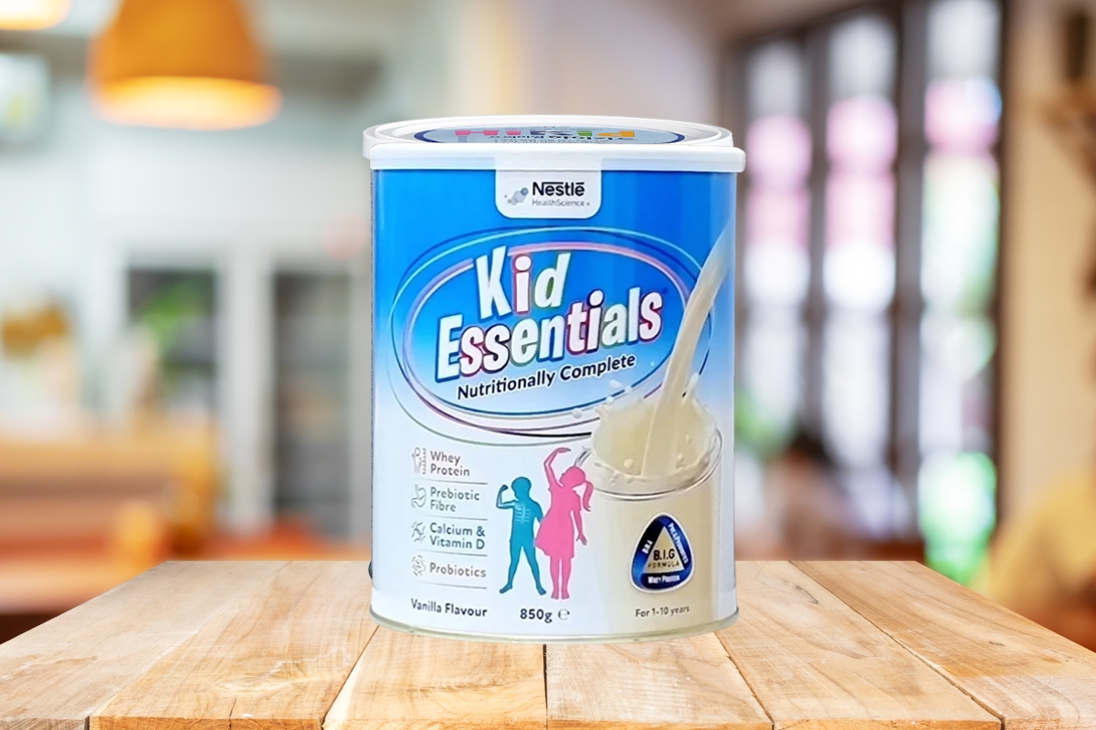 Sữa Kid Essentials là dòng sữa cho bé 3 tuổi phát triển chiều cao