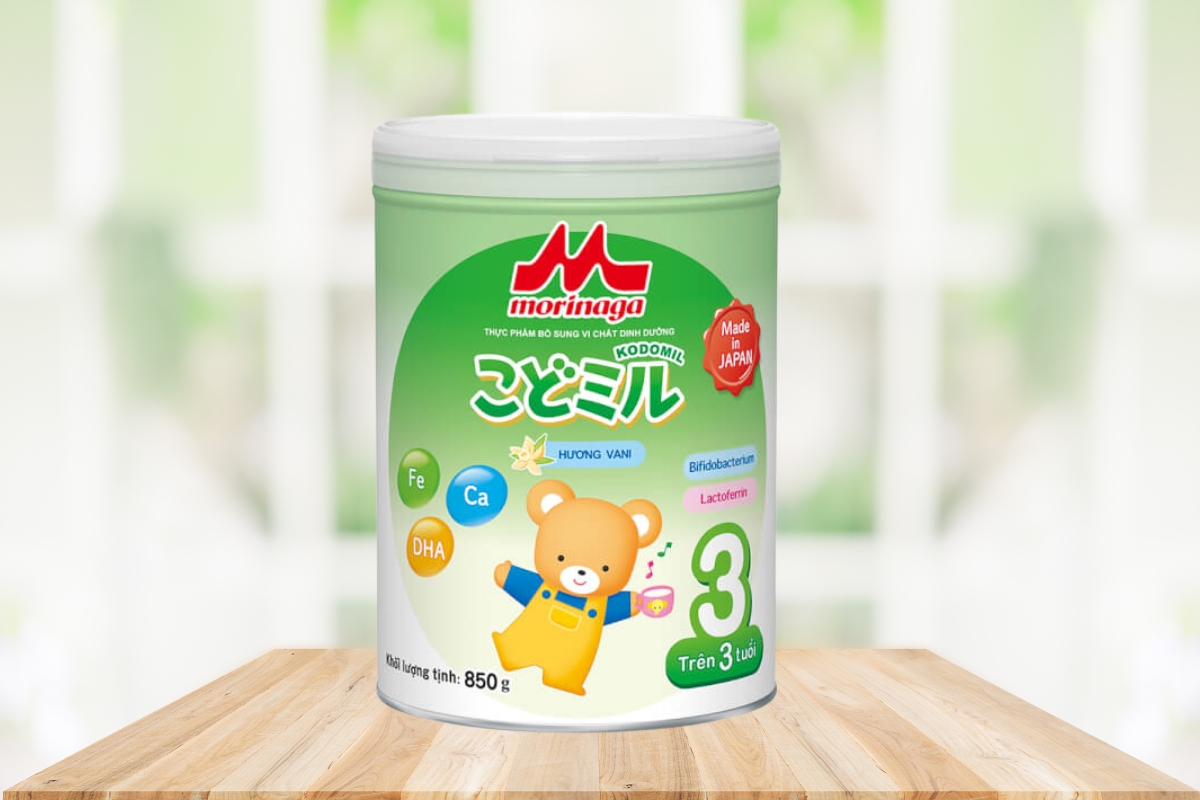 Sữa Morinaga Kodomil 3 giúp bé phát triển toàn diện về thể chất lẫn trí tuệ 
