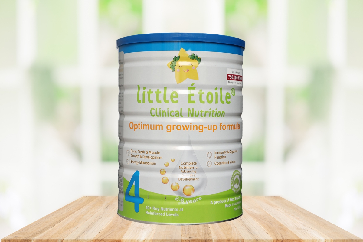 Sữa Little Étoile số 4 cung cấp đầy đủ dưỡng chất cho sự phát triển của bé