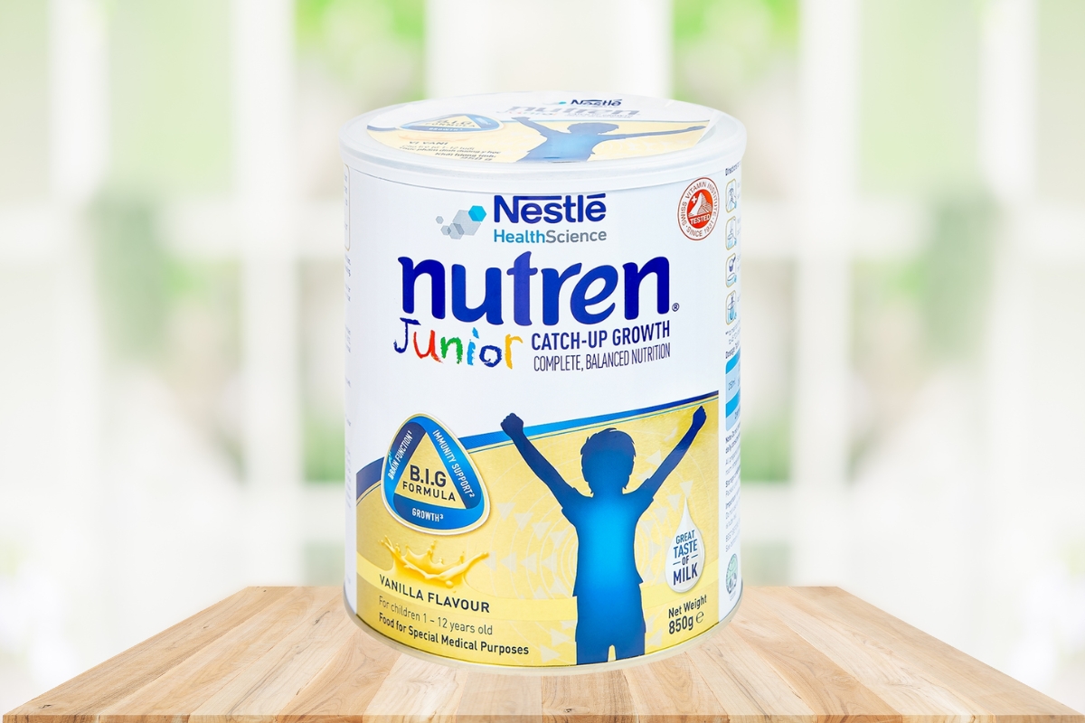  sữa phát triển chiều cao cho bé 4 tuổi Nutren Junior