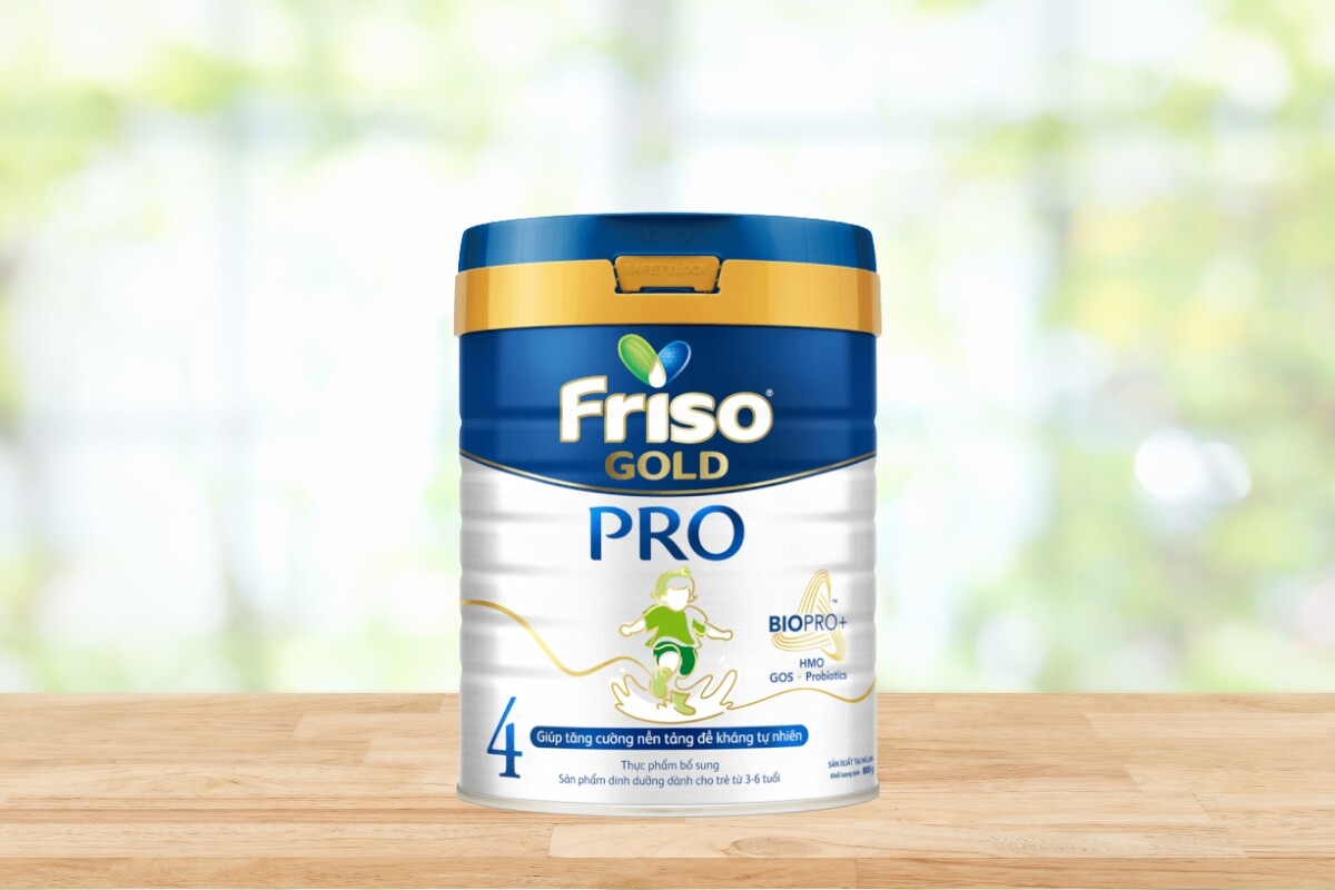 Sữa Friso Gold Pro Số 4  giải pháp dinh dưỡng toàn diện dành cho trẻ