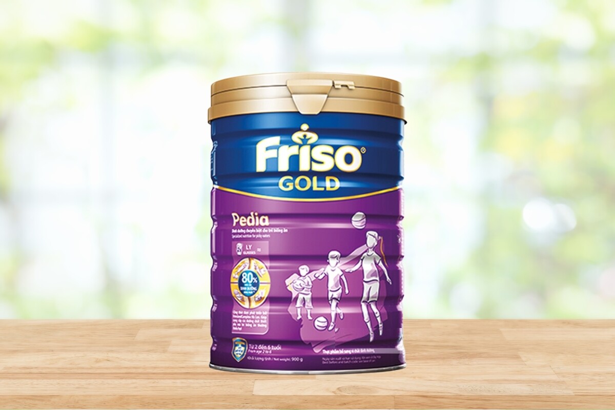 Sữa Friso Gold Pedia đáp ứng nhu cầu phát triển chiều cao của trẻ 5 tuổi