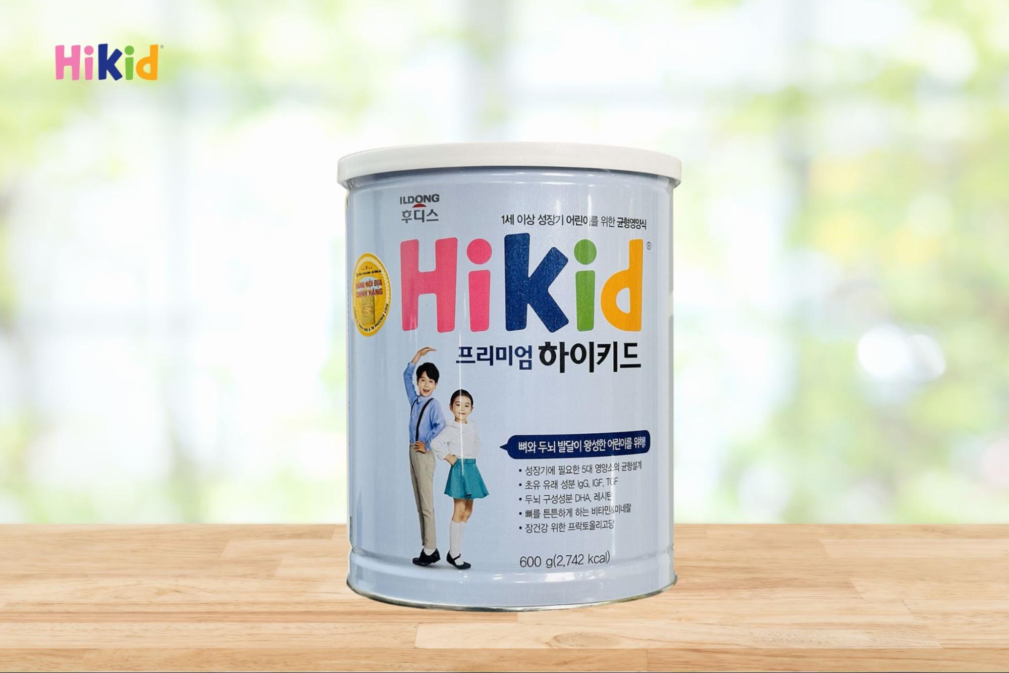 Sữa Hikid Premium giúp bé cao lớn, khỏe mạnh và thông minh 