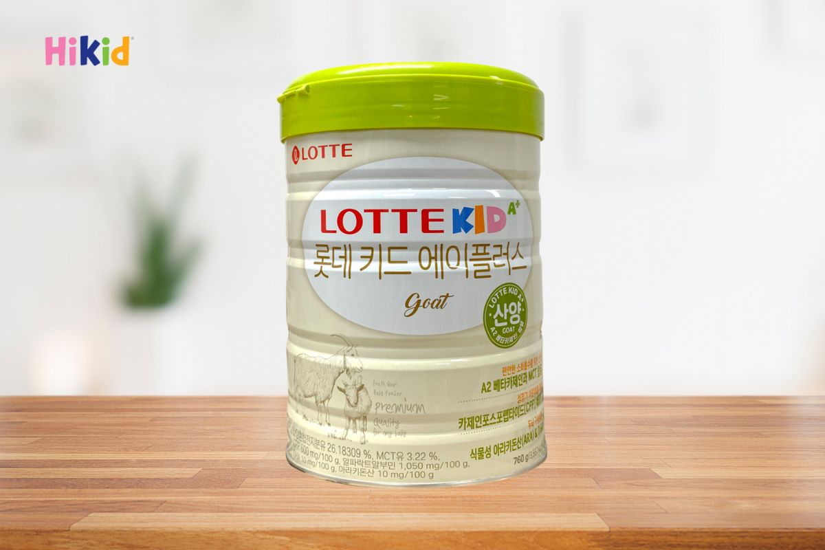 Sữa Lotte Kid A+ hỗ trợ tăng chiều cao, phát triển trí não, tiêu hóa khỏe cho bé
