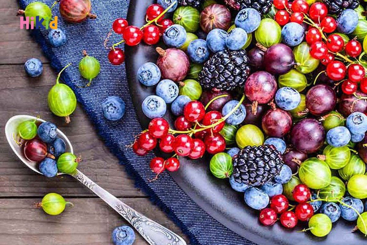 Các loại quả mọng là nguồn thực phẩm giàu vitamin C, chất xơ, vitamin K và mangan