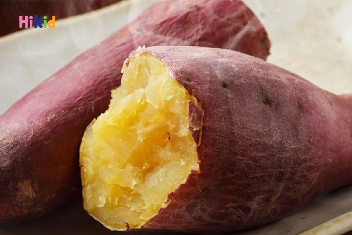 Khoai lang chứa Vitamin A, Vitamin C, Mangan, Vitamin B6 và Kali