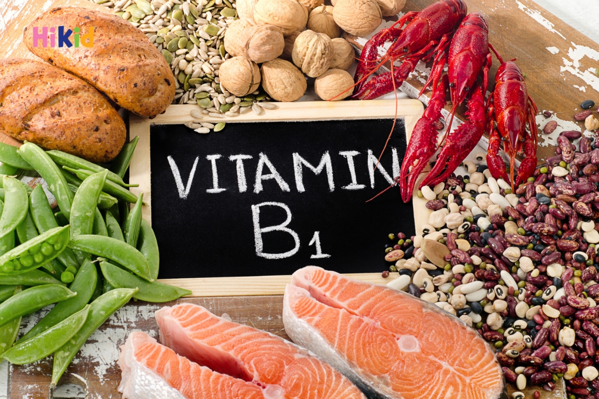 Vitamin B1 nằm trong nhóm các vitamin hỗ trợ tăng chiều cao