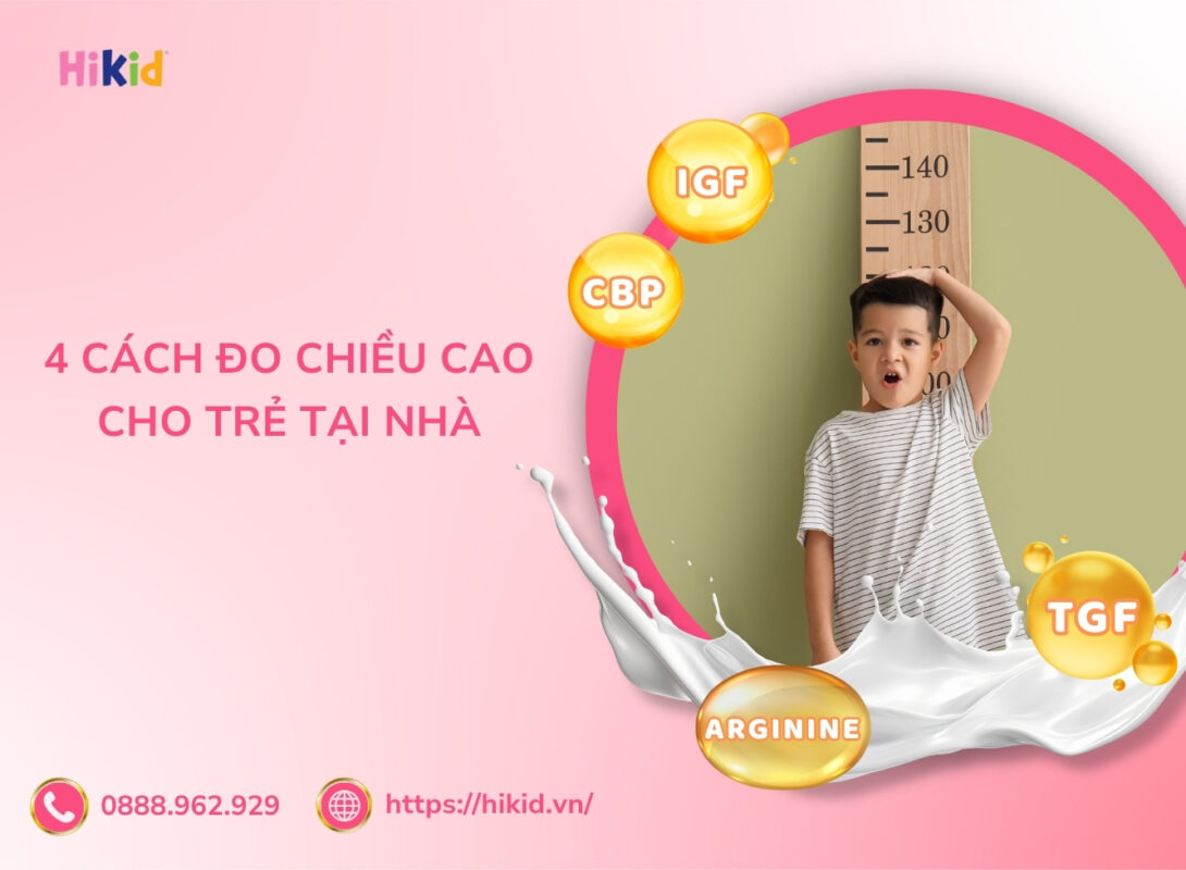 cách đo chiều cao cho bé