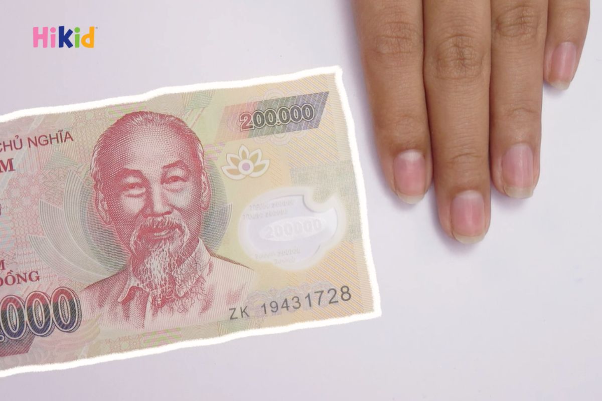 Có thể sử dụng tiền để đo kích thước