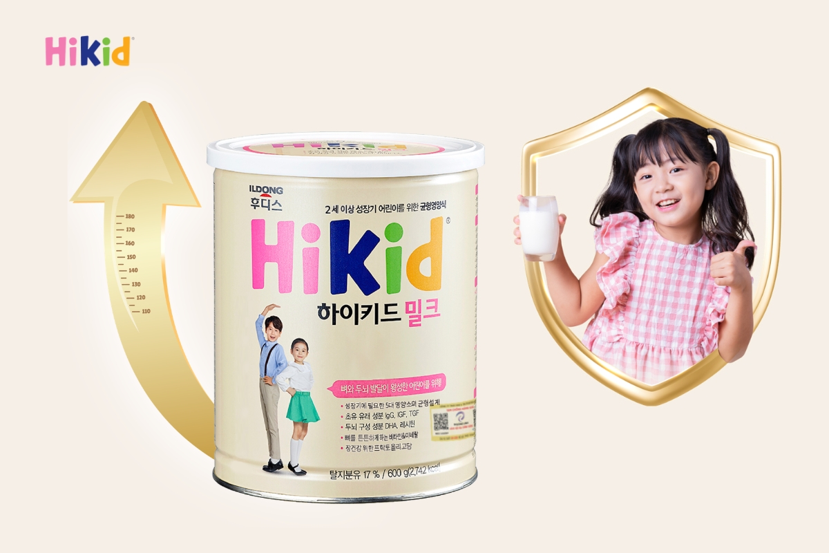 Sữa Hikid hỗ trợ bé cao lớn và khỏe mạnh mỗi ngày