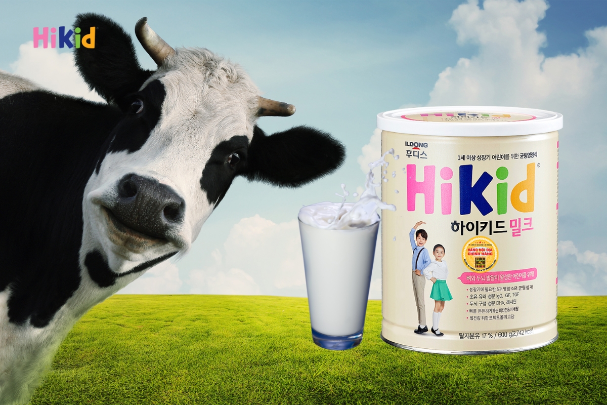 Sữa Hikid - Sản phẩm dinh dưỡng hỗ trợ tăng chiều cao cho bé