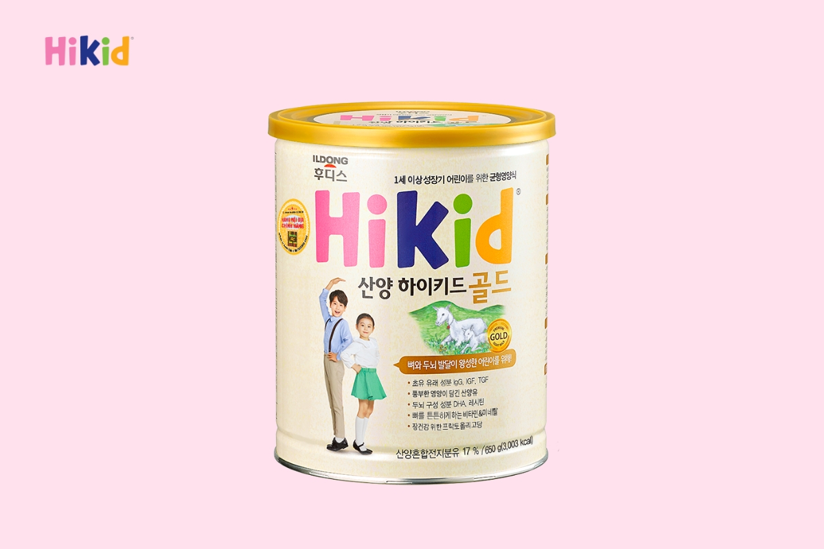 Sữa Hikid Dê hỗ trợ tốt cho bé dị ứng đạm bò mức độ nhẹ