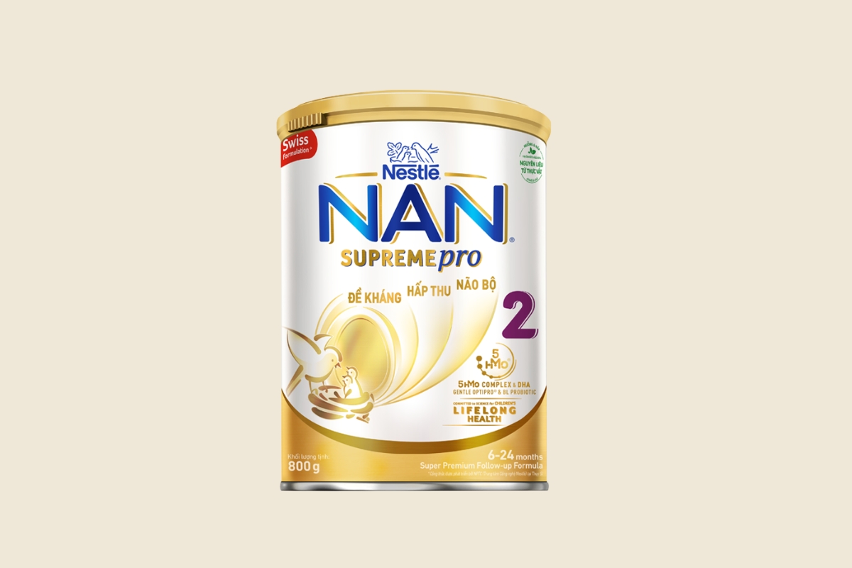 Sữa bột NAN Supreme Pro số 2
