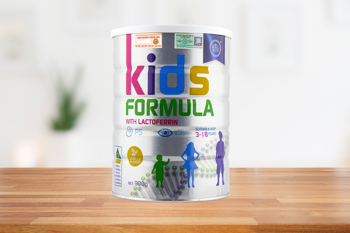 Sữa tăng chiều cao Kids Formula giúp tăng cường hệ dưỡng chất lành mạnh cho trẻ