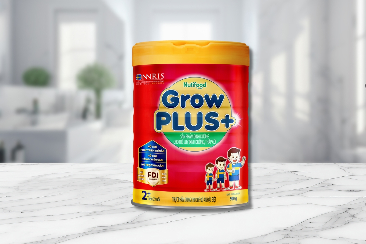 Sữa bột Nutifood GrowPLUS+ giúp trẻ 11 tuổi tăng chiều cao, khỏe mạnh