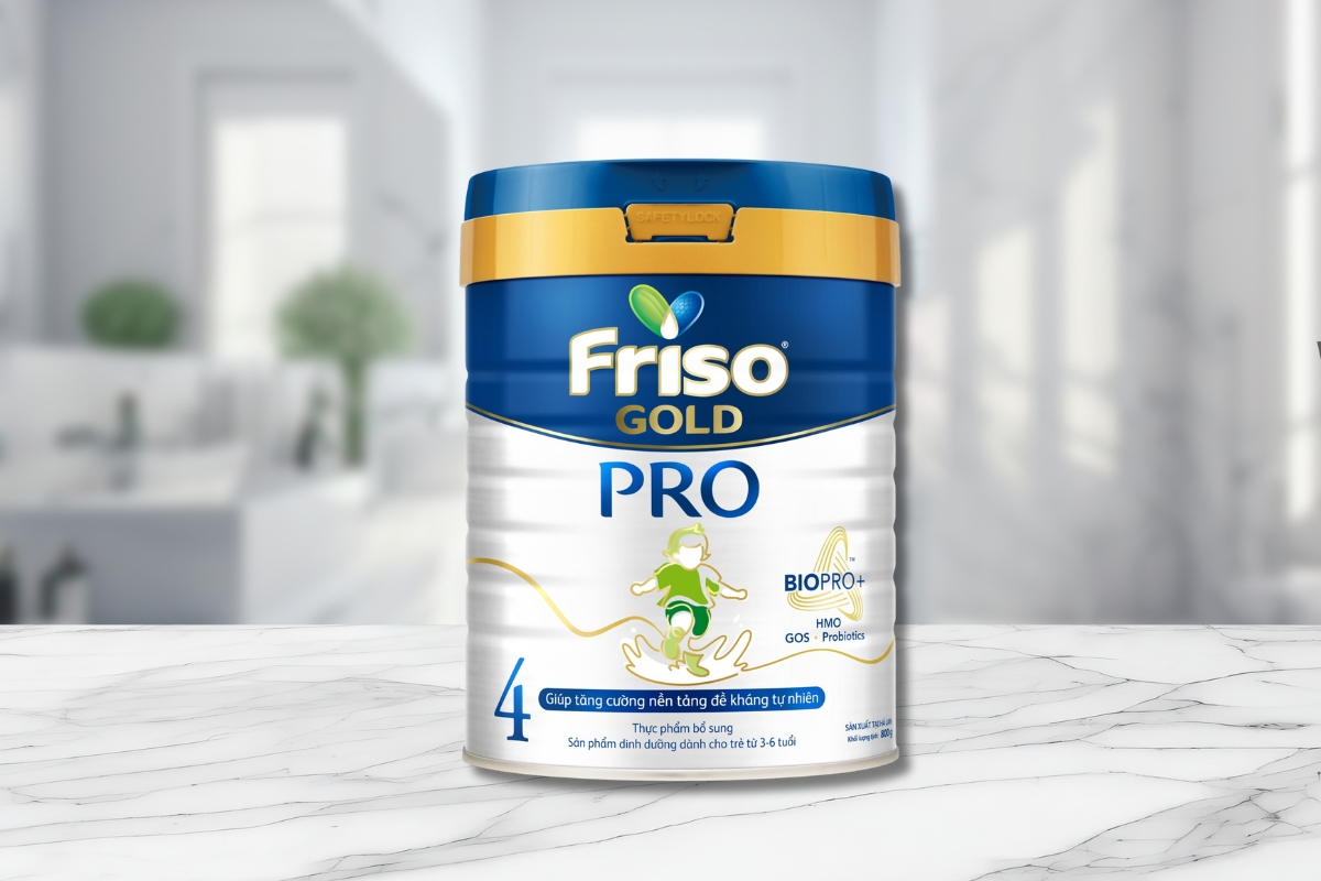 Sữa Friso Gold Pro số 4 tăng trưởng chiều cao tối đa