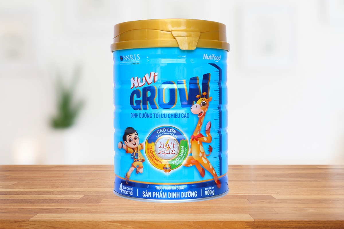 Sữa tăng chiều cao cho trẻ 7 tuổi NuVi Grow 4 được nhiều phụ huynh lựa chọn