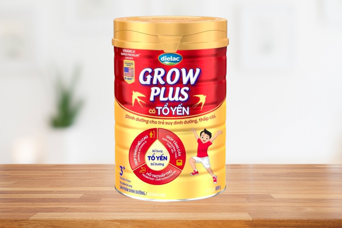 Dielac Grow Plus 3+ giúp trẻ phát triển cả về thể chất lẫn trí tuệ