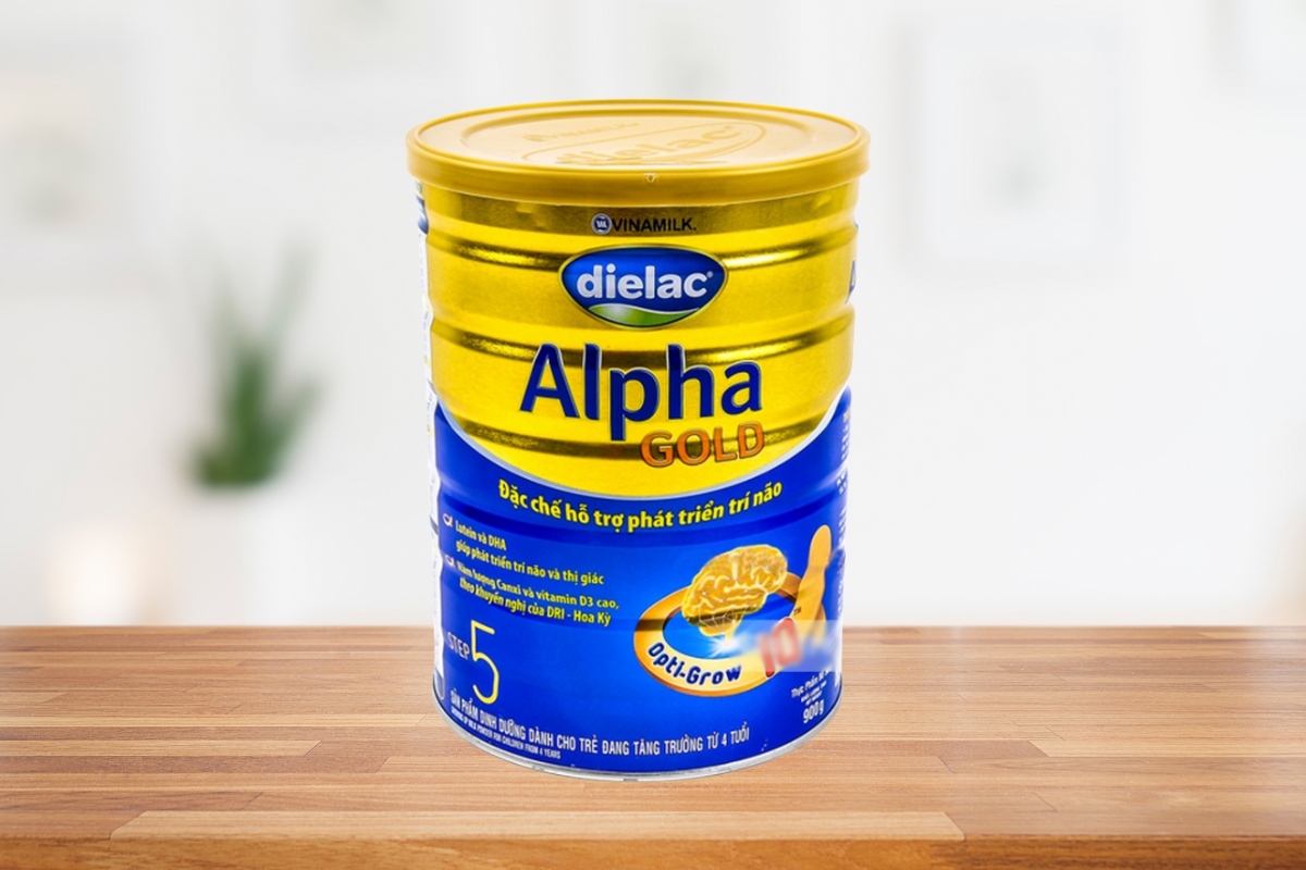 Sữa Dielac Alpha Gold giúp bé phát triển vóc dáng và trí tuệ vượt trội