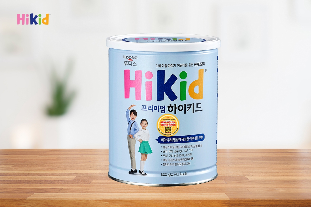 Sữa Hikid Premium giúp trẻ 8 tuổi phát triển toàn diện 