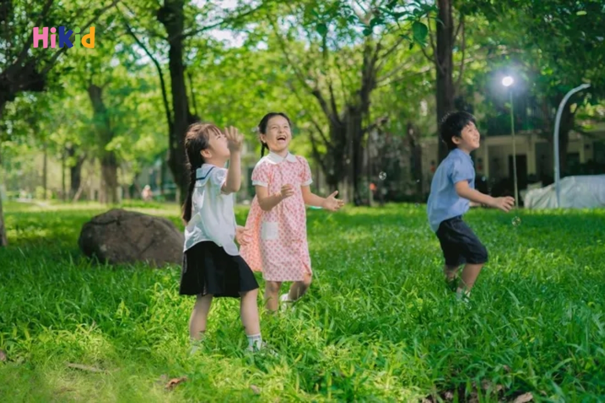 Môi trường sống trong lành giúp bé khỏe mạnh và phát triển tốt