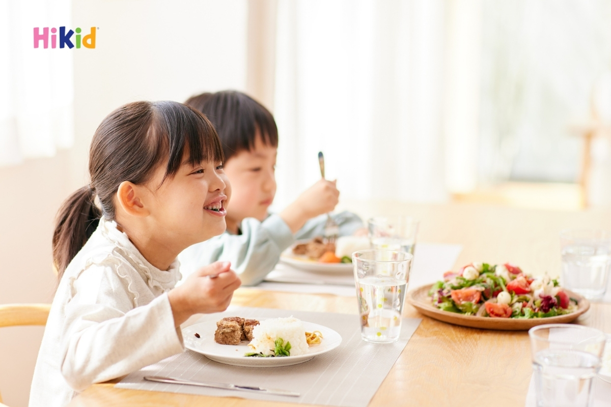 Dinh dưỡng hợp lý là tiền đề cho bé 7 tuổi tăng chiều cao mỗi ngày