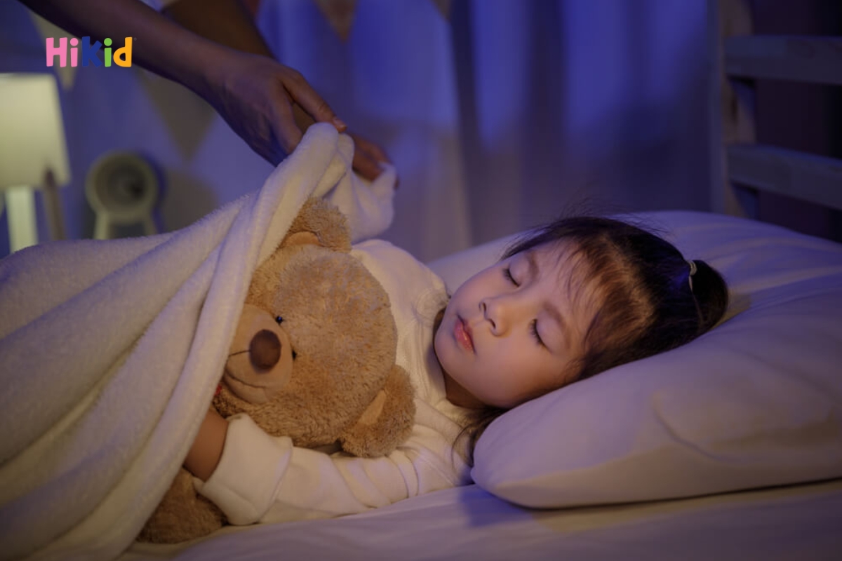 Ngủ ngon giấc mỗi ngày là phương pháp tăng chiều cao tự nhiên cho trẻ 6 tuổi