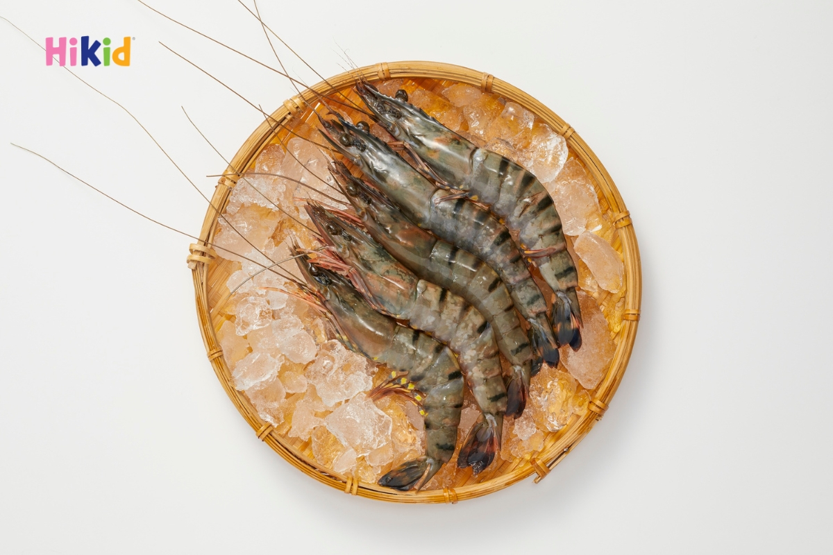 Tôm bổ sung vitamin D trong khẩu phần ăn hằng ngày