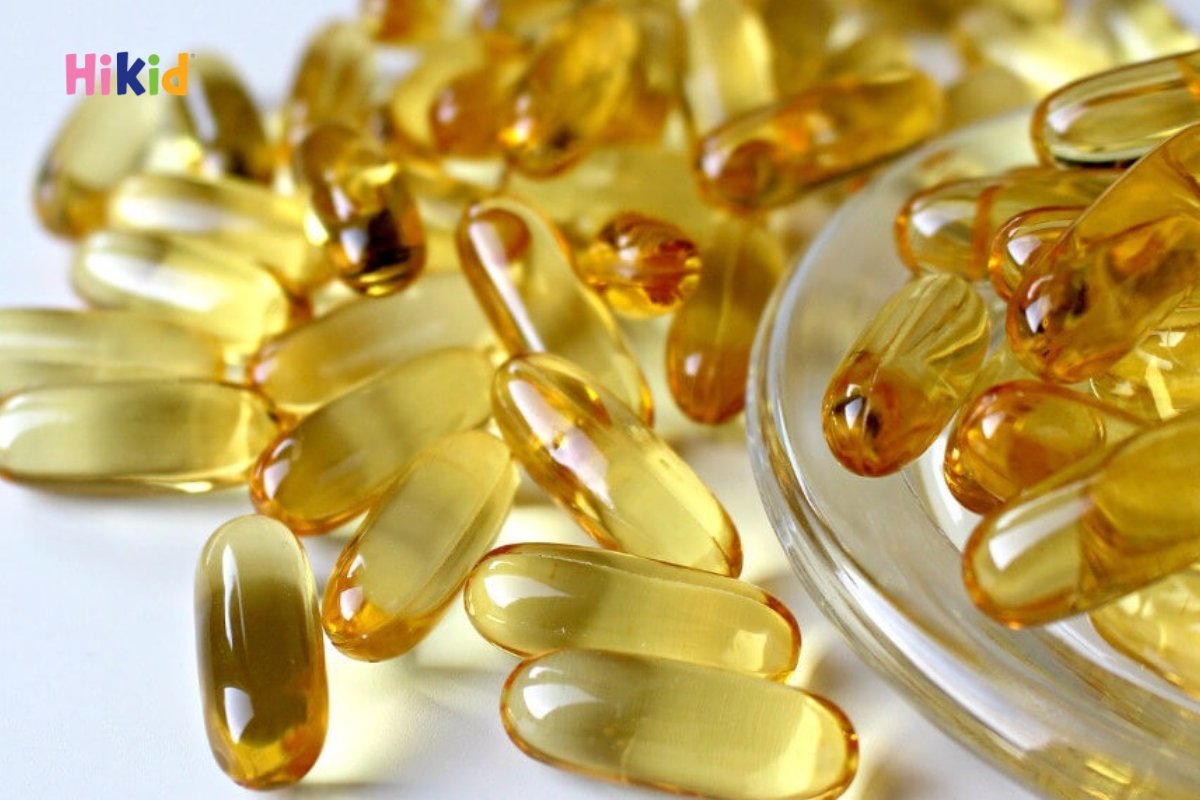 Dầu gan cá thường được bọc dưới dạng viên nang mềm