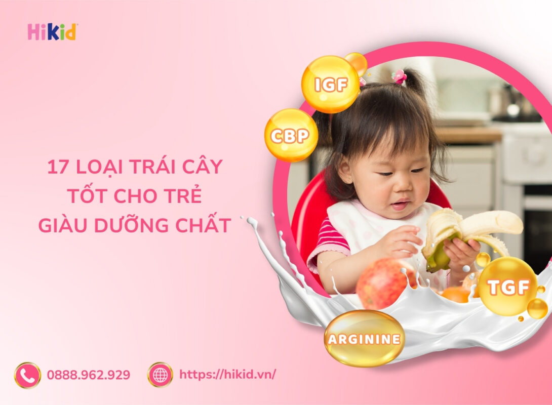 trái cây tốt cho trẻ