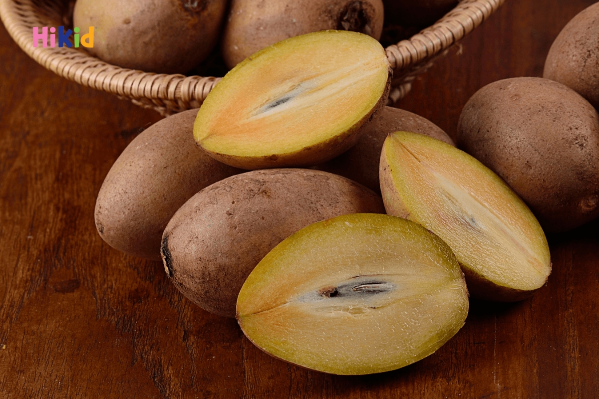 Sapoche (hồng xiêm) là loại quả tốt cho sức khỏe