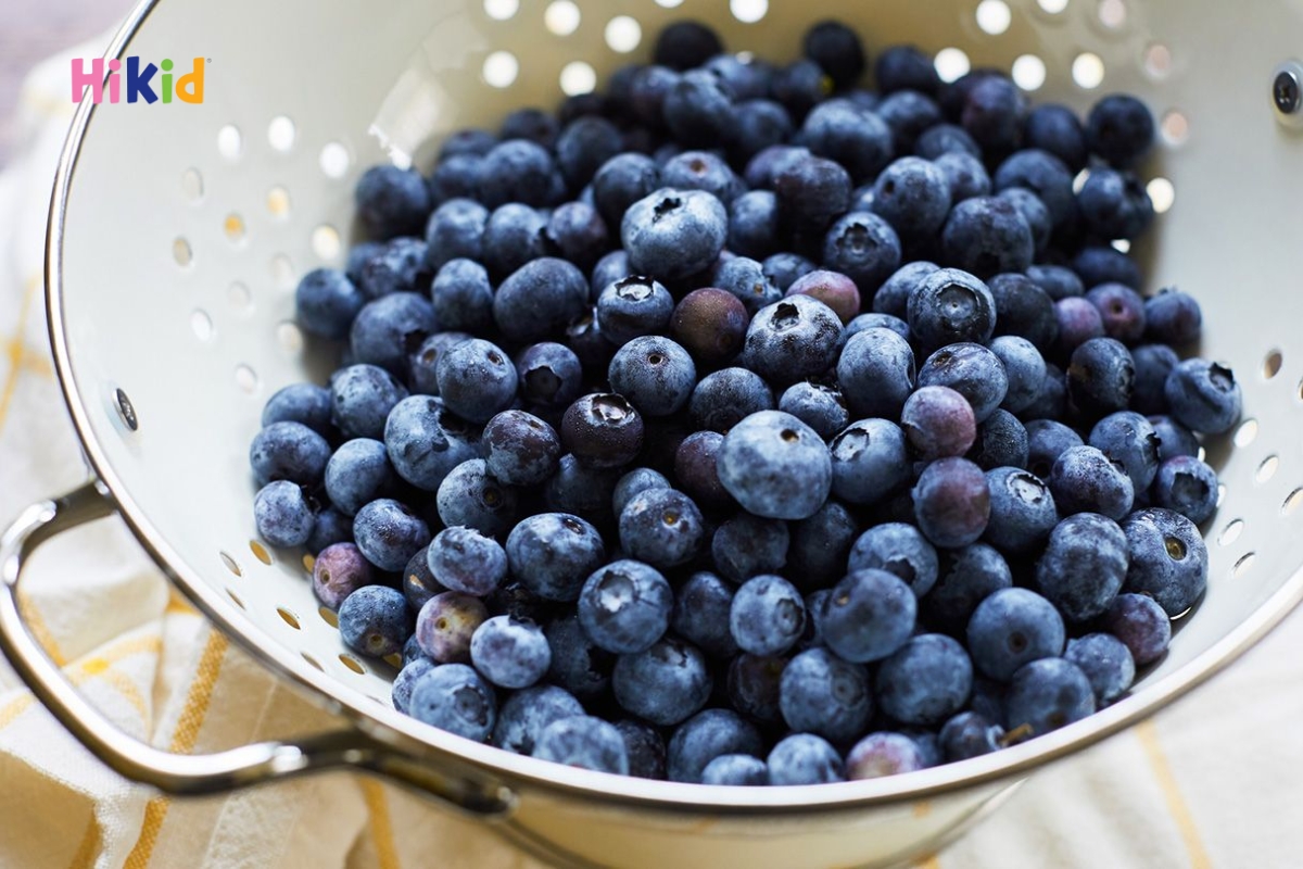 Quả việt quất rất giàu Vitamin K, Vitamin C và Mangan